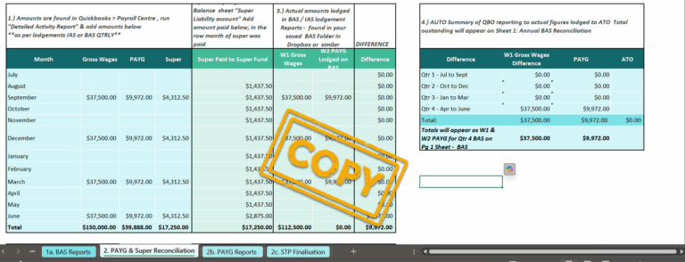 Payroll reconciliation